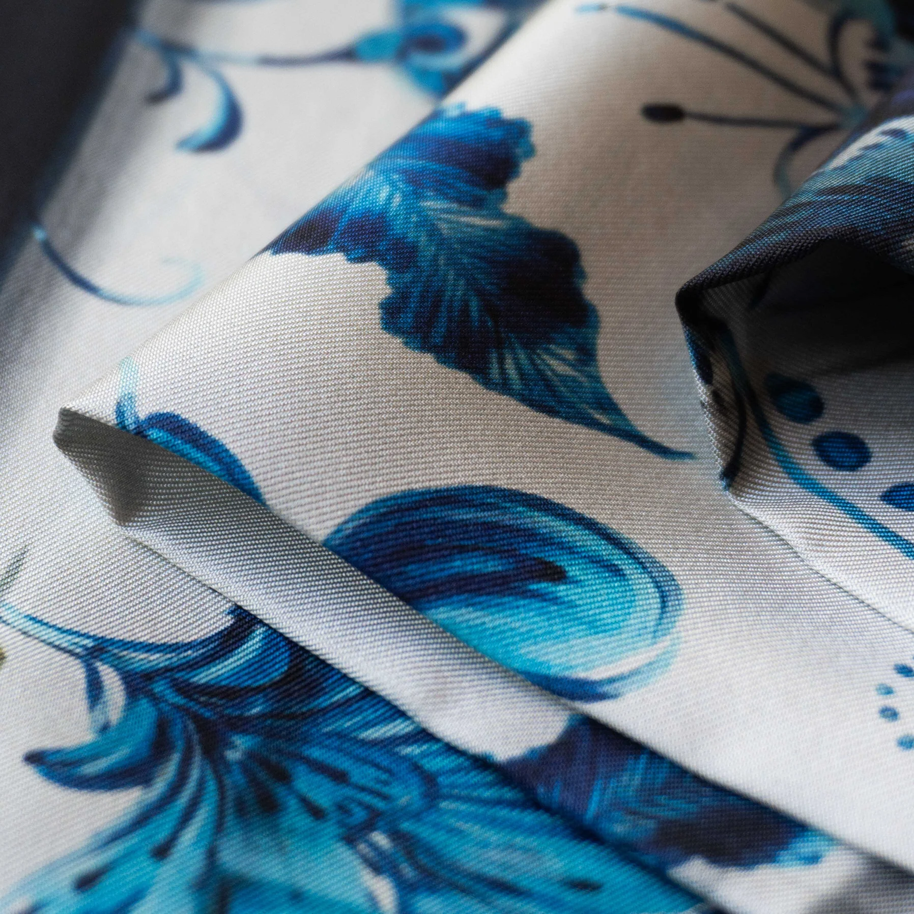 Drape Silk Scarf - Image 4