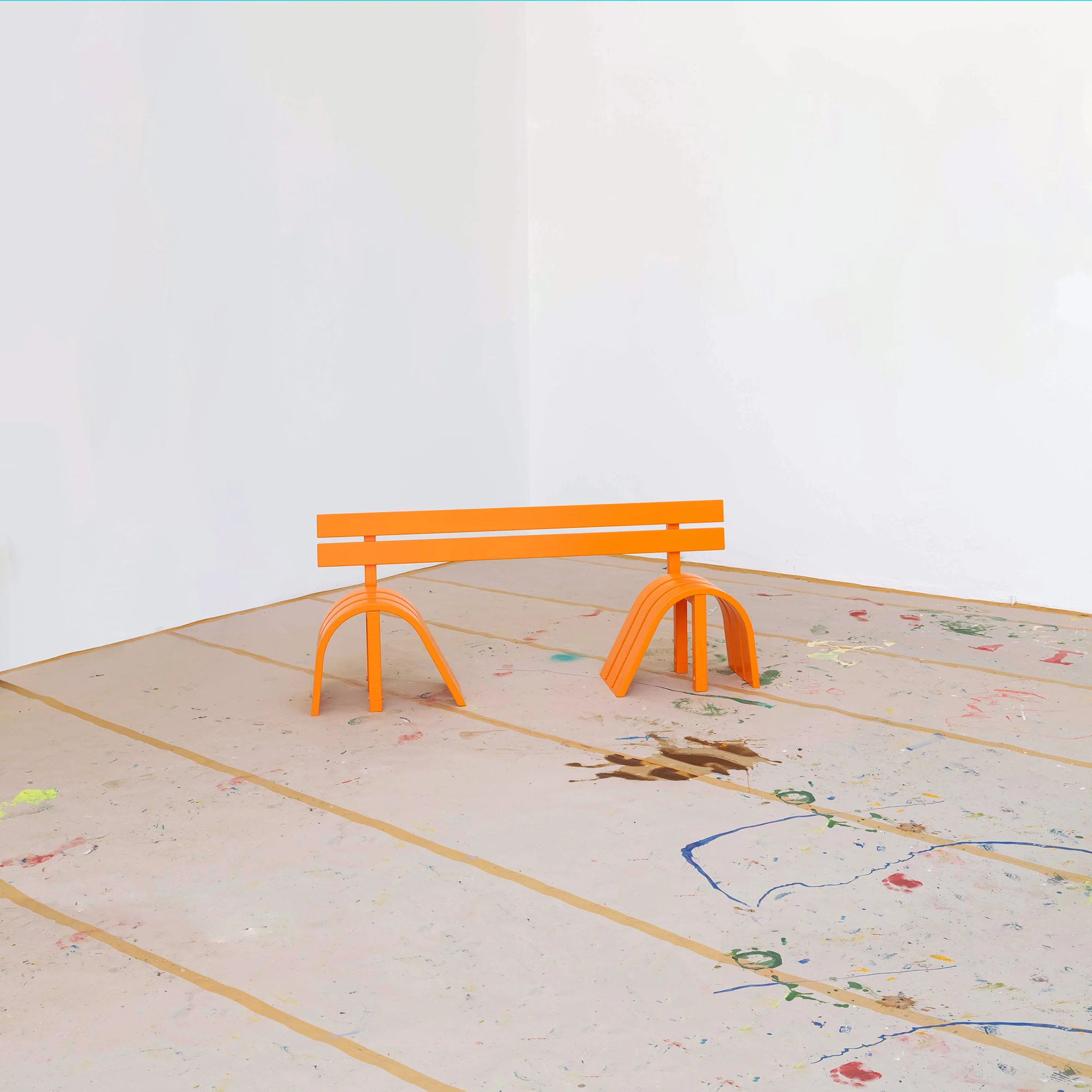 Orange Modified Social Bench #01 - Image 5