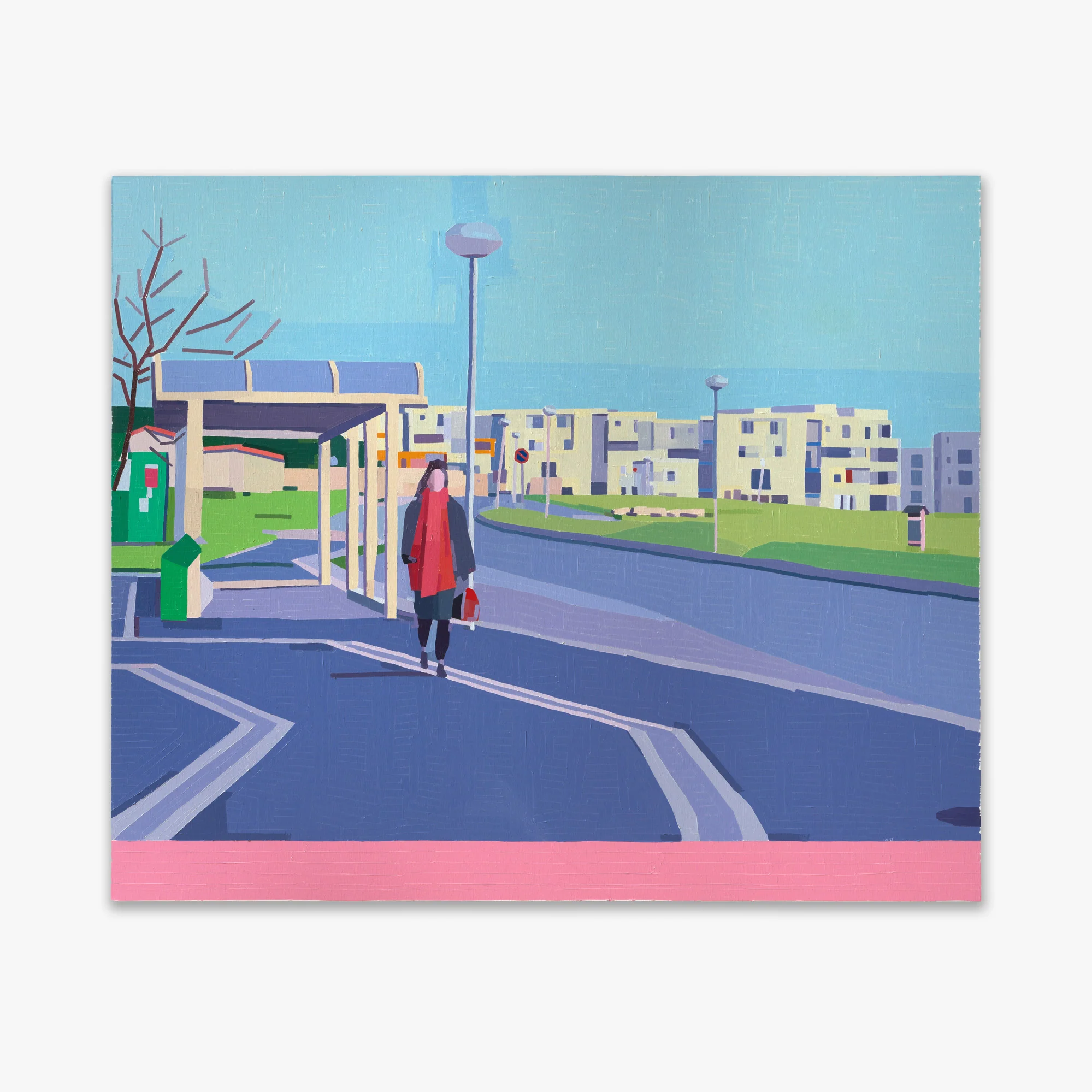 Outside