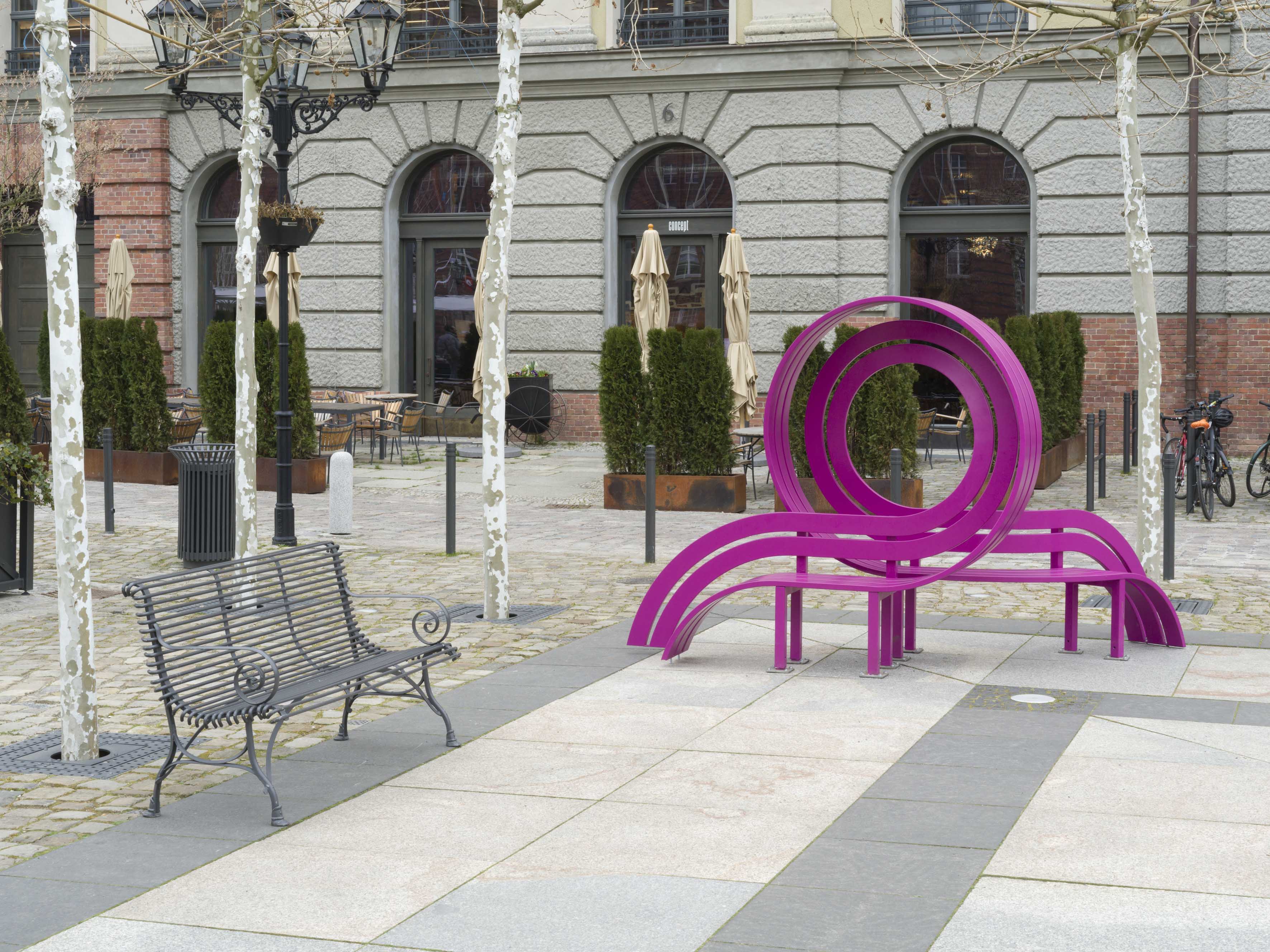 Purple Modified Social Bench #01 - Image 4