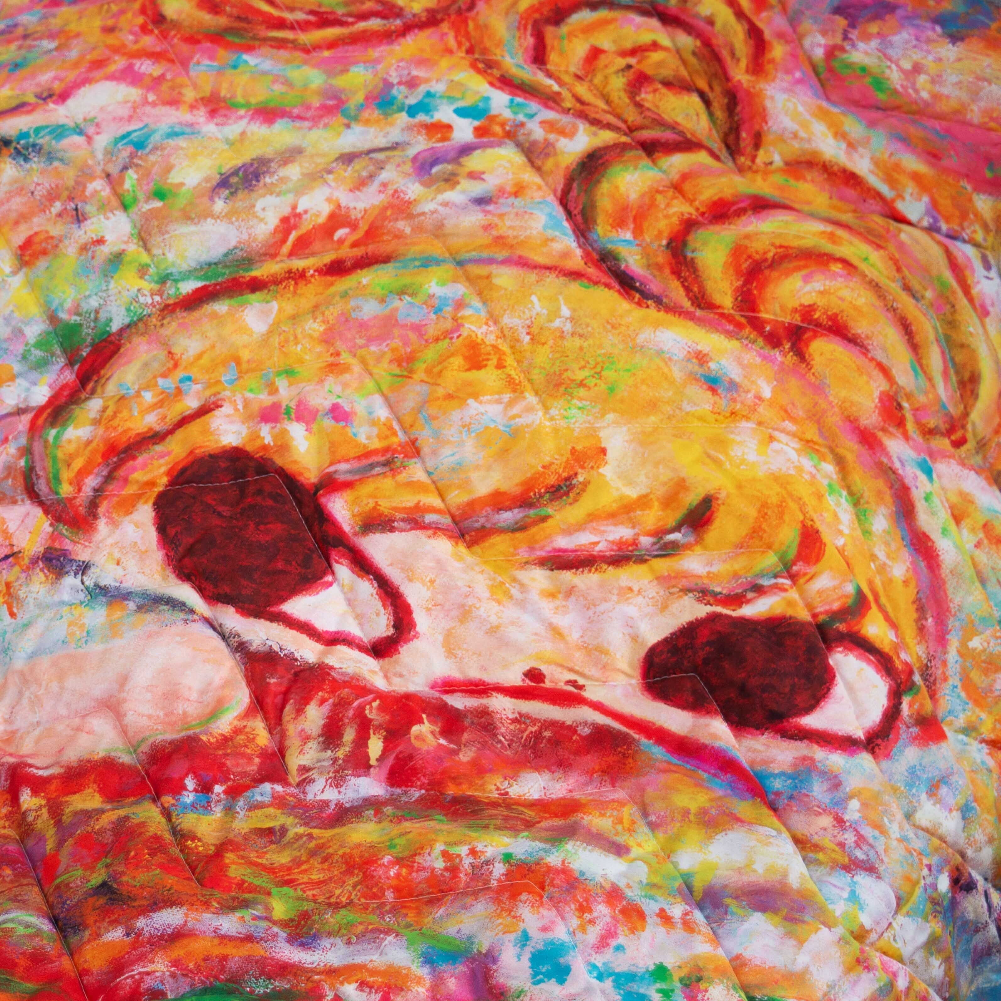 Quilted Blanket CUTE. WEIRD. FREE. - Image 4