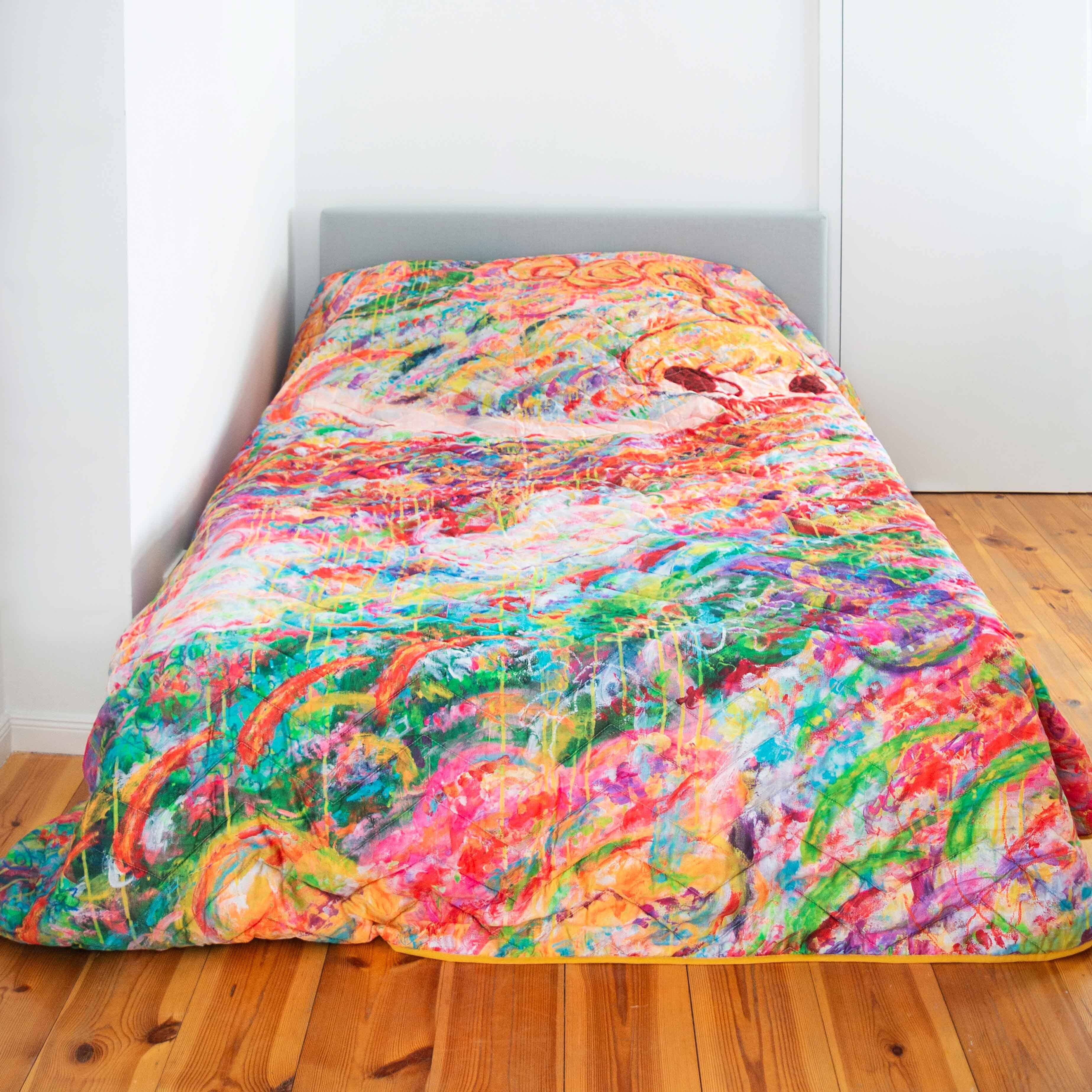 Quilted Blanket CUTE. WEIRD. FREE. - Image 6
